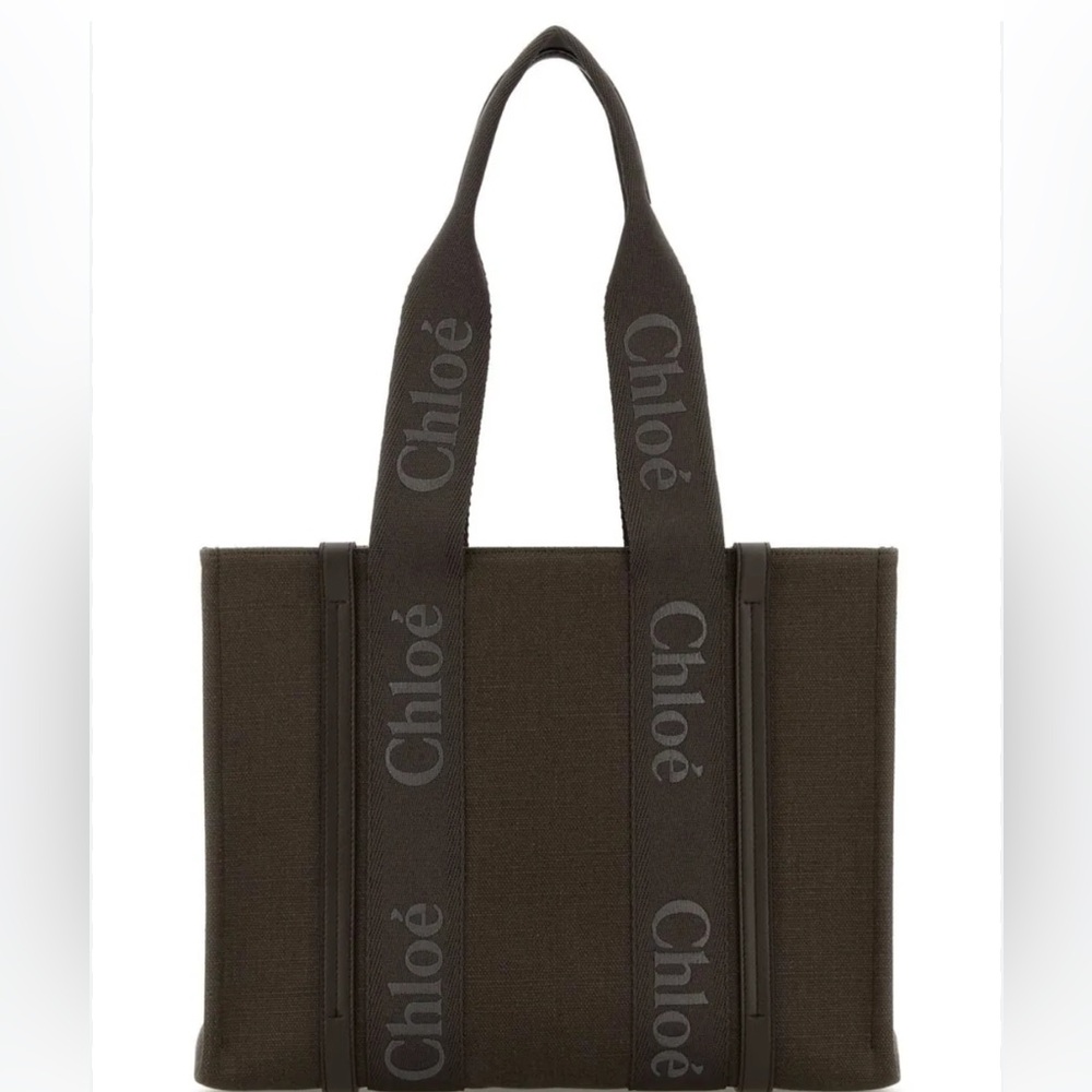 Chloè Medium Tote Bag in Kohl Brown